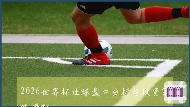2026世界杯让球盘口分析与投资策略揭秘